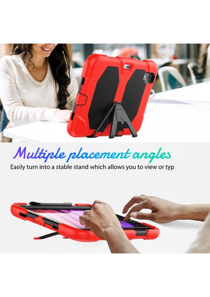 iPad Mini Için Tablet Kılıfı - Kırmızı (Yurt Dışından) fırsatları