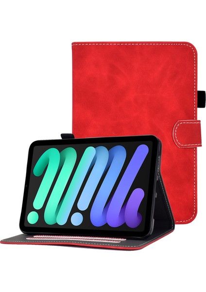 iPad Mini Için Tablet Kılıfı - Kırmızı (Yurt Dışından)