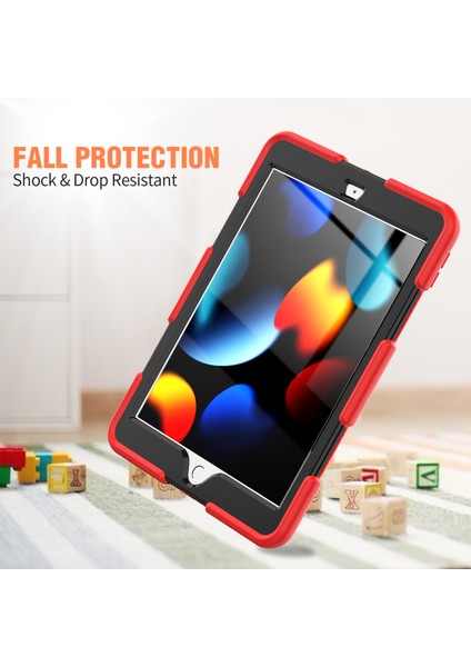 iPad Için Tablet Kılıfı - Kırmızı (Yurt Dışından) fırsatları