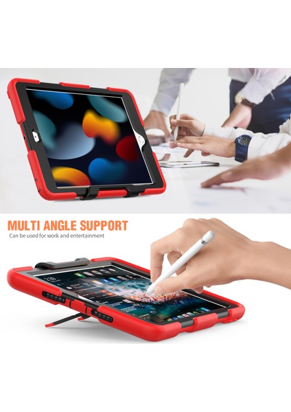 iPad Için Tablet Kılıfı - Kırmızı (Yurt Dışından) indirimleri