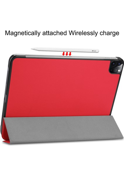 iPad Pro Için Tablet Kılıfı - Kırmızı (Yurt Dışından) fiyatları