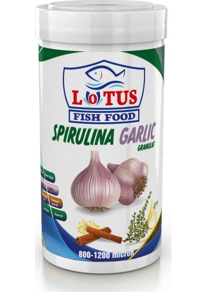 Spırulına Garlıc Granulat 250 ml fiyatları