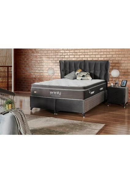 Serenity Kendinden Pedli Dsc Yaylı Ortopedik Yatak 180X200