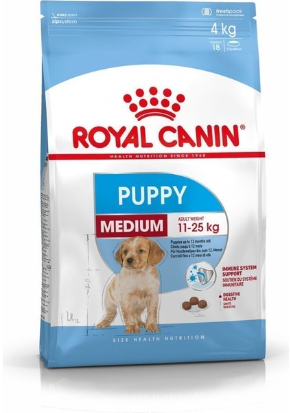 Medıum Puppy Orta Irk Yavru Köpek Mamasi 4 kg