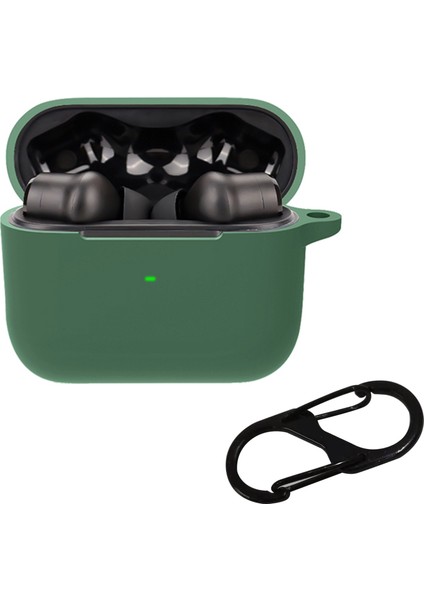 Situ Store Razer Hammerhead True Wireless x Şok Geçirmez Kabuk Kaymaz Kulaklık Kılıfı - Koyu Yeşil (Yurt Dışından)