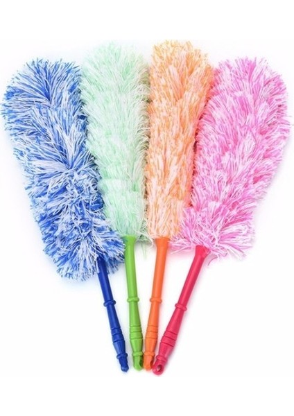 Plastik Softon Mikrofiber Toz Alma Püskülü Mikrofiber Tozluk