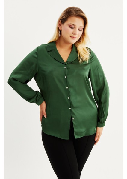 Uzun Kollu Saten Gömlek fiyatları