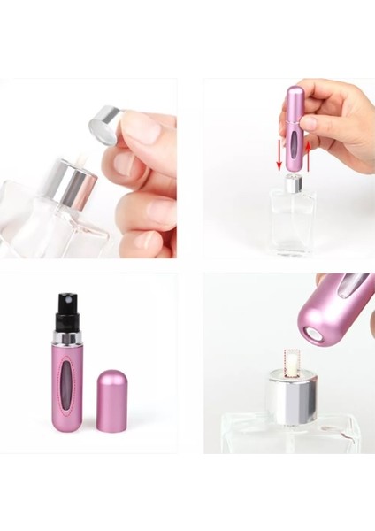 Cep Parfüm Şişesi Atomizer Seyahat Parfüm Şişesi Cep Kolonya Şişesi 5 ml fiyatları