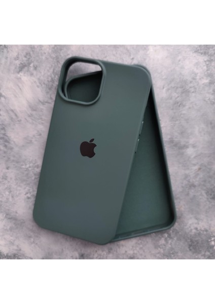 iPhone 14 (6.1) Uyumlu Lansman Içi Kadife Silikon Kılıf