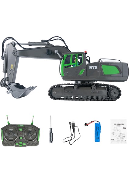 Rc Ekskavatör 1/20 2.4ghz 11CH Rc Inşaat Kamyonu Mühendislik (Yurt Dışından) indirimleri