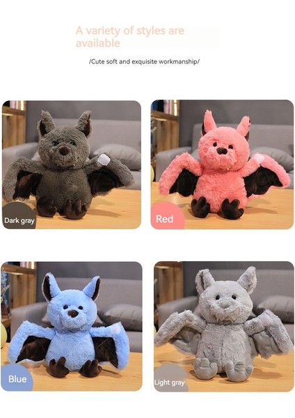 Sevimli Çizgi Yarasa Bebek Peluş Oyuncak (Yurt Dışından)