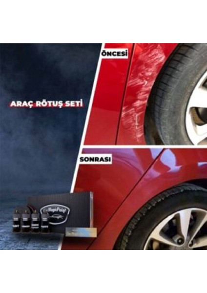 Car Magic Kia Rio B7 Rötüş Boyası Rötüş Çeliği Seti