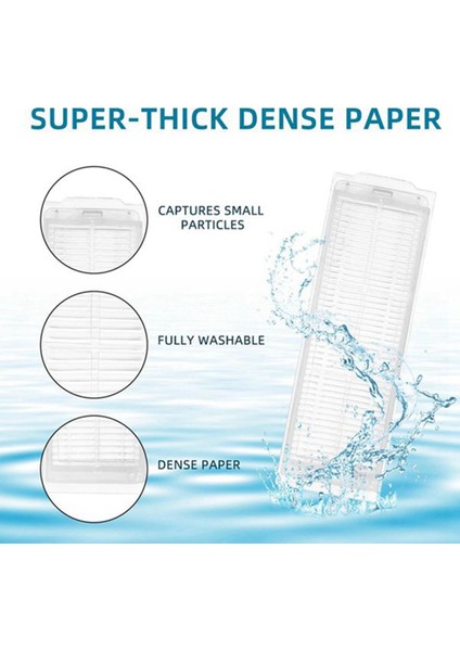 Aksesuarlar Xiaomi Mi Robot Vakum 2 Pro MJST1S Elektrikli Süpürge Yedek Parça Yedek Fırça Filtresi (Yurt Dışından) indirimleri