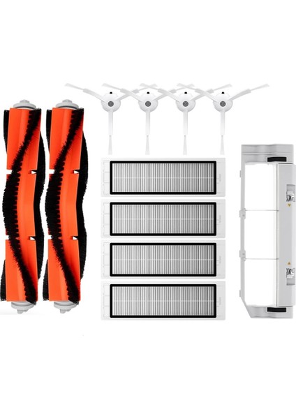 Xiaomi Mi Robot Elektrikli Süpürge 1/1 S SDJQR01RR SDJQR02RR SDJQR03RR Roborock S502-00 S5 Max S6 Ana Yan Fırça Parçaları (Yurt Dışından)