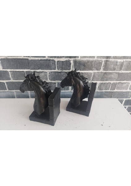 At Kitap tutucu 2!li Set, Dekoratif Obje, Hediyelik, Süs Eşyası modelleri