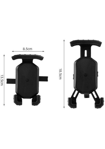 Motosiklet Gidon Telefon Tutucu Uyumlu (Yurt Dışından)