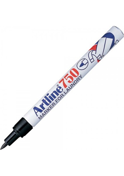 : 750 Laundry Marker Çamaşır Markörü : 0,7 mm : Siyah