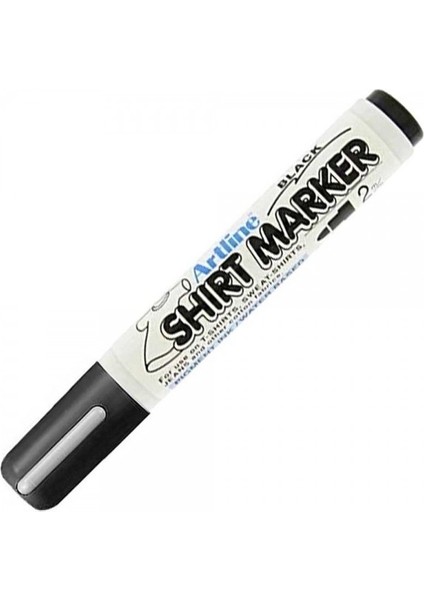 : Shirt Marker Tişört & Kıyafet Markör Kalemi : 2,0 mm : Siyah