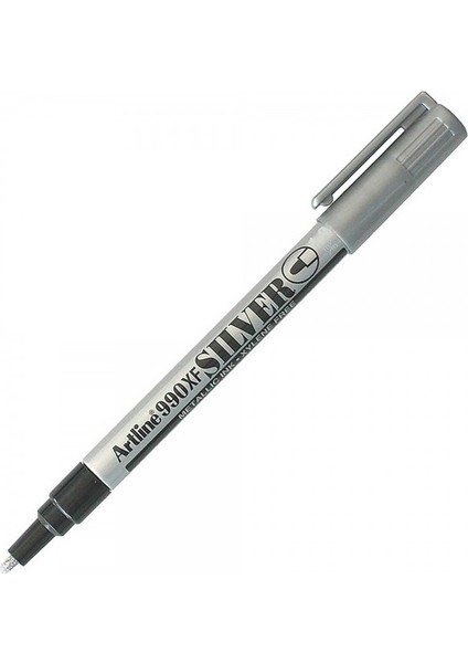 : 990XF Metalik Markör Kalem : 1,2 mm : Gümüş fiyatları