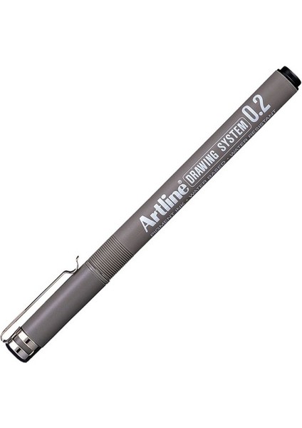 : Drawing System Teknik Çizim Kalemi : 0,2 mm : Siyah fiyatları