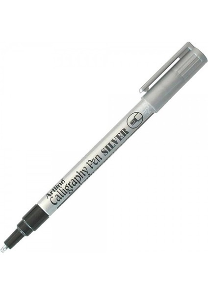 : 993XF Metalik Kaligrafi Markör Kalemi : 2,5 mm : Gümüş