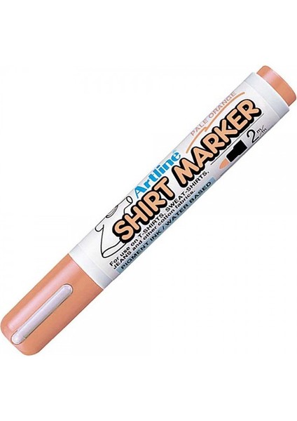 : Shirt Marker Tişört & Kıyafet Markör Kalemi : 2,0 mm : Soluk Turuncu