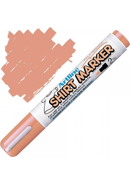 : Shirt Marker Tişört & Kıyafet Markör Kalemi : 2,0 mm : Soluk Turuncu fiyatları