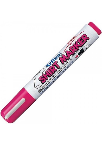 : Shirt Marker Tişört & Kıyafet Markör Kalemi : 2,0 mm : Gül