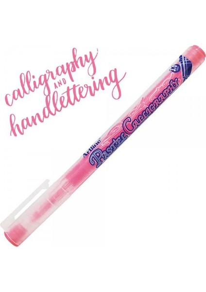 : Pastel Kaligrafi Kalemi : 3,0 mm : Pastel Pembe fiyatları