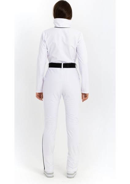 Sd Siyah Fermuarlı Beyaz Kayak Tulumu fırsatları