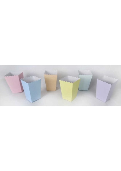 Mısır Cips Kutusu Makaron Mavi Pk:8