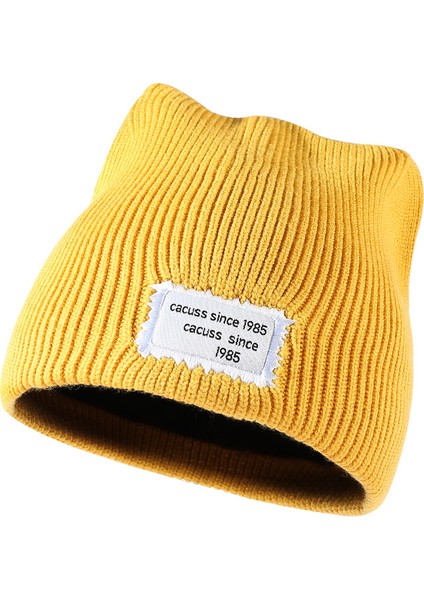 Sonbahar ve Kış Örme Şapka (Yurt Dışından)