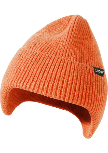 Sonbahar ve Kış Örme Şapka Yumuşak ve Rahat Kadın Sıcak Trend Vahşi Yün Şapka Erkek (Yurt Dışından)