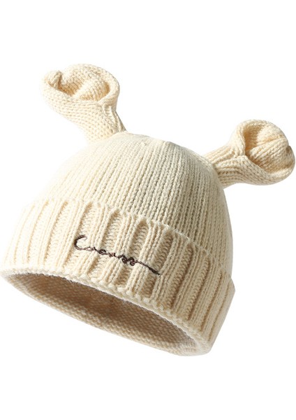 Kış Örme Şapka Kadın Komik Küçük Kulaklar (Yurt Dışından)