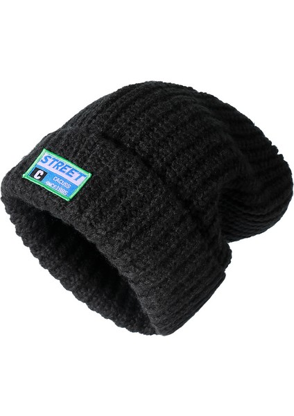 Sonbahar ve Kış Sıcak Örme Şapka Kadın Trendi (Yurt Dışından)