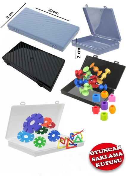 Eğitici Oyuncak Saklama Kutusu 11 x 20 x 2 cm 1 Adet