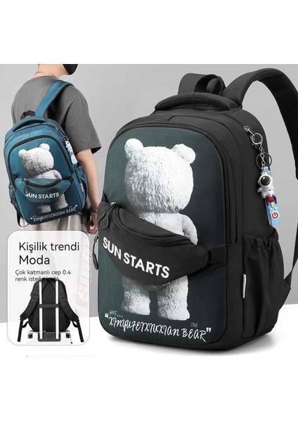 Ilkokul ve Ortaokul Öğrencileri Için Büyük Kapasiteli Su Geçirmez Sırt Çantası (Yurt Dışından) fiyatları
