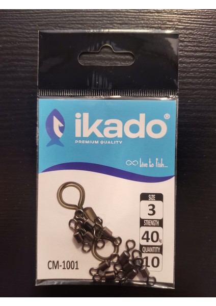 Ikado CM-1001 Paslanmaz Çelik Ithal Fırdöndü