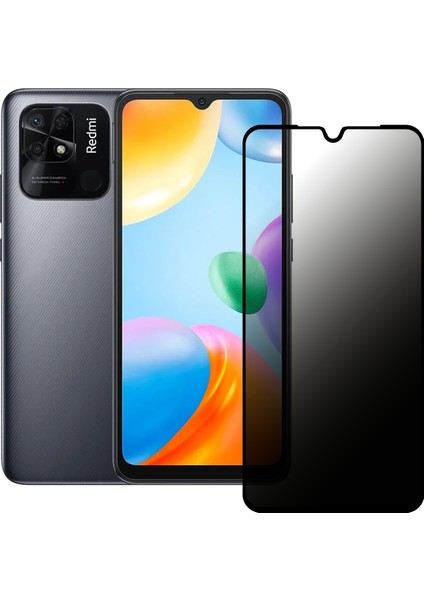 Xiaomi Redmi 10C / Poco C40 Hayalet Privacy Gizli Seramik Mat Ekran Koruyucu