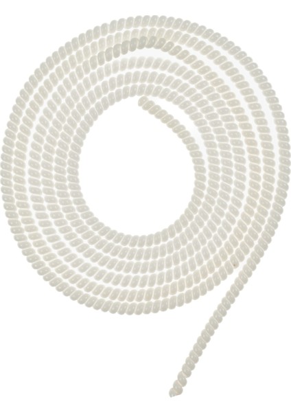 Şarj Aleti Kablosu Kablo Kordon Koruyucu Spiral Sarma Kılıf Koruma White Pearl