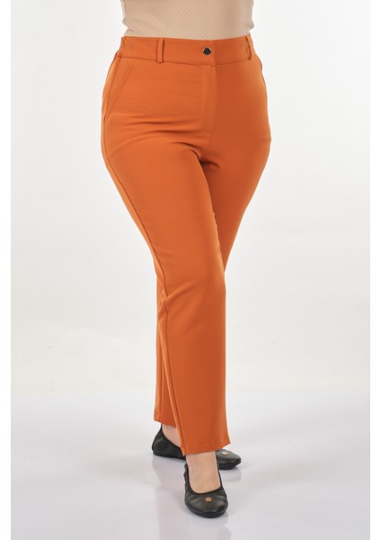 Minimalist Yüksek Bel Regular Fit Kadın Pantolon - Günlük & İş modelleri