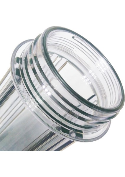 10" Şeffaf Housing 1/4" Bağlantı Tekli