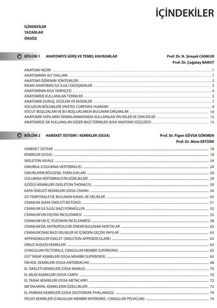 Sistematik Anatomi 2. Baskı