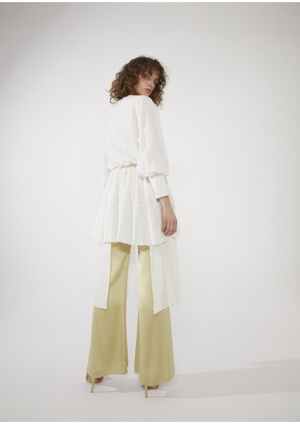 Asimetrik Volan Detaylı Gömlek 21118 indirimleri