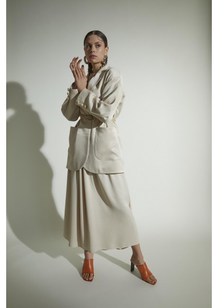 Kemerli Ceket modelleri