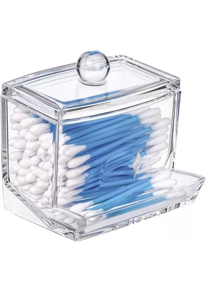 Şeffaf Kapaklı Kulak Temizleme Çubuğu Organizeri fiyatları