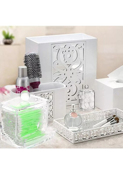 Şeffaf Kapaklı Kulak Temizleme Çubuğu Organizeri modelleri