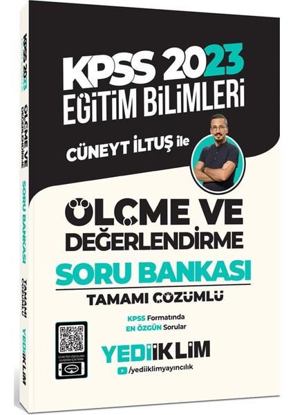 KPSS 2023 Eğitim Bilimleri Ölçme ve Değerlendirme Tamamı Çözümlü Soru Bankası