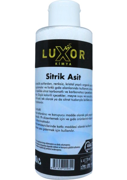 Sitrik Asit limon tuzu 200 gr