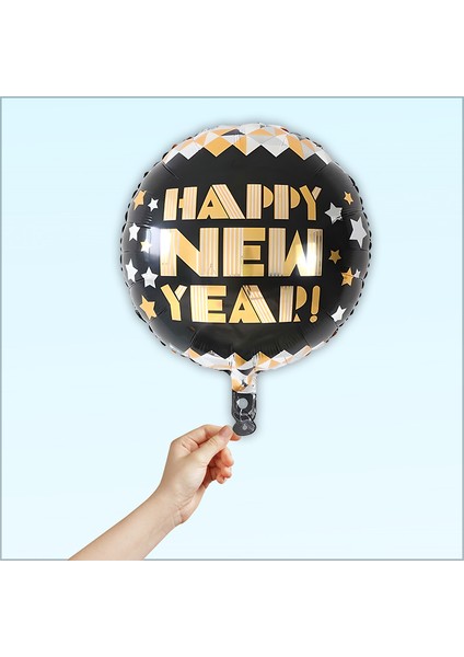 Happy New Year Folyo Balon, 45 cm